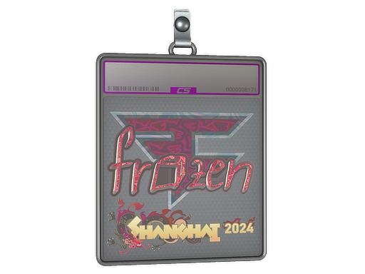 Sticker Slab | frozen (Holo) | Shanghai 2024