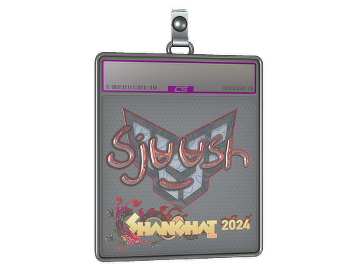 Sticker Slab | sjuush (Holo) | Shanghai 2024
