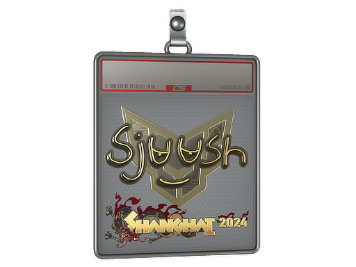 Sticker Slab | sjuush (Gold) | Shanghai 2024
