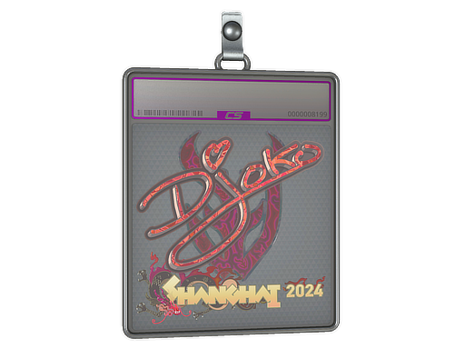 Sticker Slab | Djoko (Holo) | Shanghai 2024