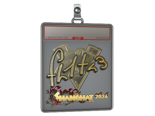 Sticker Slab | FL1T (Gold) | Shanghai 2024
