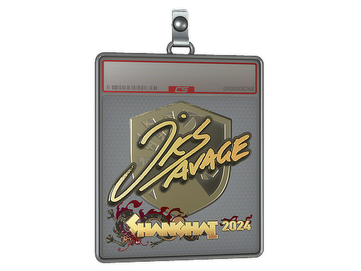 Sticker Slab | jks (Gold) | Shanghai 2024
