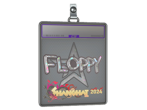 Sticker Slab | floppy (Glitter) | Shanghai 2024