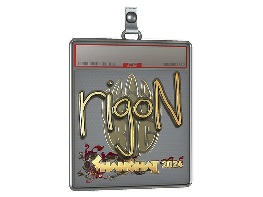 Sticker Slab | rigoN (Gold) | Shanghai 2024