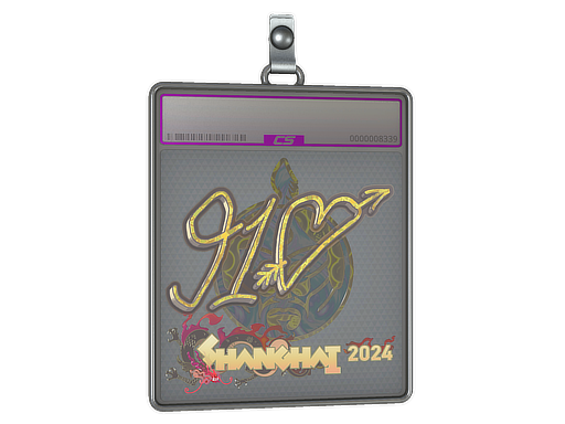 Sticker Slab | 910 (Holo) | Shanghai 2024