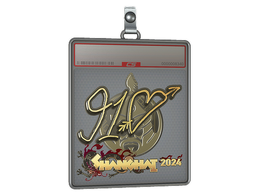 Sticker Slab | 910 (Gold) | Shanghai 2024