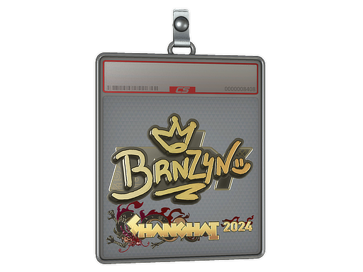 Sticker Slab | brnz4n (Gold) | Shanghai 2024