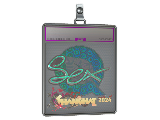 Sticker Slab | dexter (Holo) | Shanghai 2024