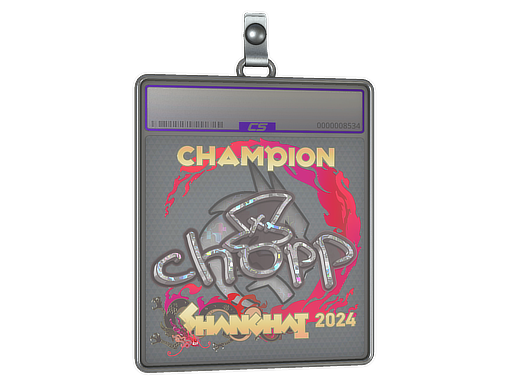 Sticker Slab | chopper (Glitter, Champion) | Shanghai 2024