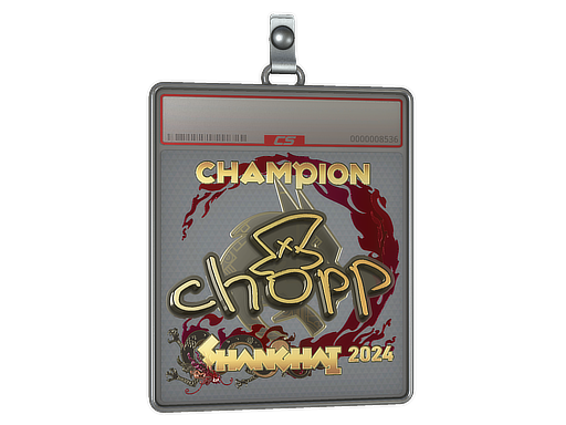Sticker Slab | chopper (Gold, Champion) | Shanghai 2024