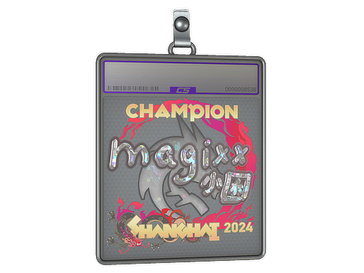 Sticker Slab | magixx (Glitter, Champion) | Shanghai 2024