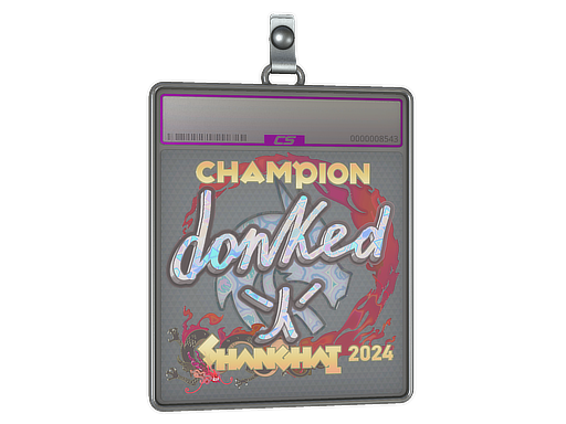Sticker Slab | donk (Holo, Champion) | Shanghai 2024