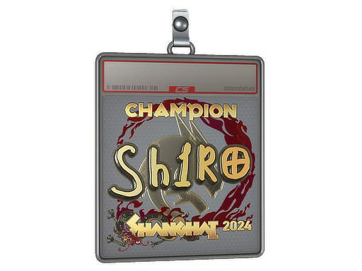 Sticker Slab | sh1ro (Gold, Champion) | Shanghai 2024
