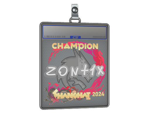 Sticker Slab | zont1x (Champion) | Shanghai 2024