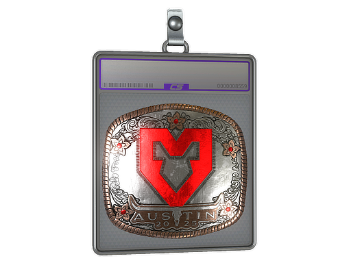 Sticker Slab | MOUZ (Foil) | Austin 2025