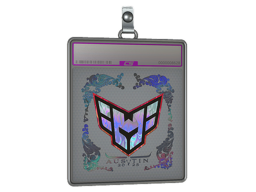 Sticker Slab | HEROIC (Holo) | Austin 2025