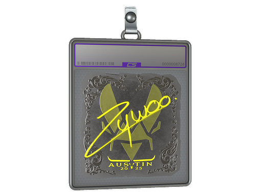 Sticker Slab | ZywOo (Foil) | Austin 2025