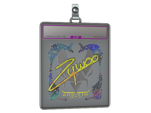 Sticker Slab | ZywOo (Holo) | Austin 2025