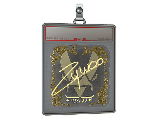 Sticker Slab | ZywOo (Gold) | Austin 2025