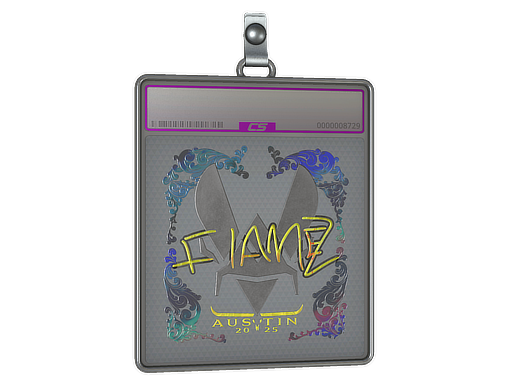 Sticker Slab | FlameZ (Holo) | Austin 2025