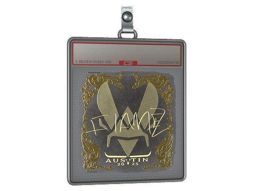 Sticker Slab | FlameZ (Gold) | Austin 2025
