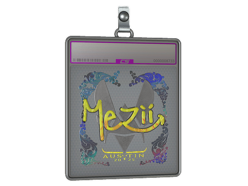 Sticker Slab | mezii (Holo) | Austin 2025