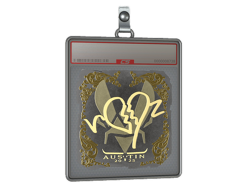Sticker Slab | ropz (Gold) | Austin 2025