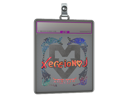 Sticker Slab | xertioN (Holo) | Austin 2025