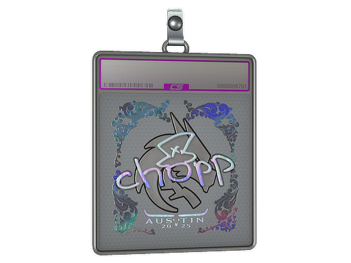 Sticker Slab | chopper (Holo) | Austin 2025
