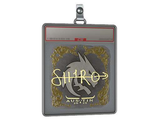 Sticker Slab | sh1ro (Gold) | Austin 2025