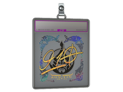 Sticker Slab | 910 (Holo) | Austin 2025