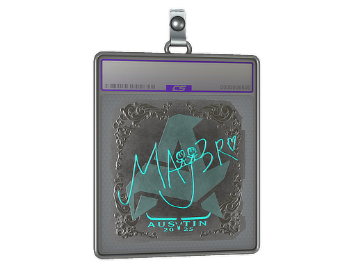 Sticker Slab | MAJ3R (Foil) | Austin 2025