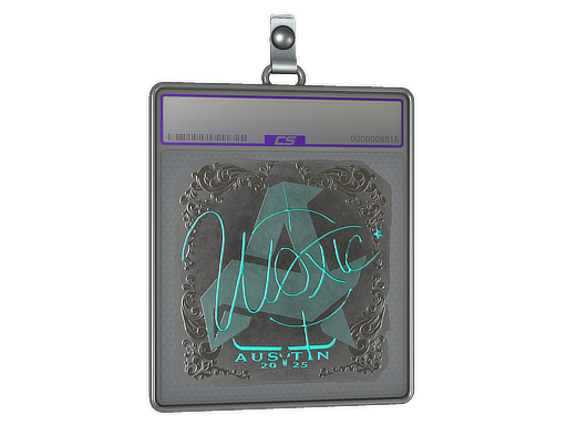 Sticker Slab | woxic (Foil) | Austin 2025