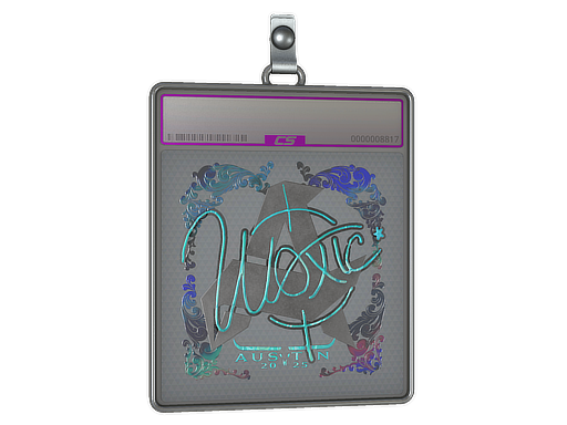 Sticker Slab | woxic (Holo) | Austin 2025