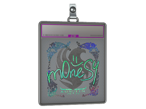 Sticker Slab | m0NESY (Holo) | Austin 2025