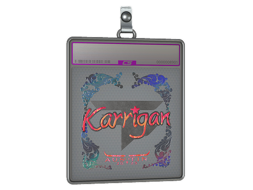 Sticker Slab | karrigan (Holo) | Austin 2025