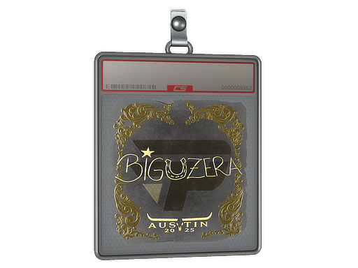 Sticker Slab | biguzera (Gold) | Austin 2025