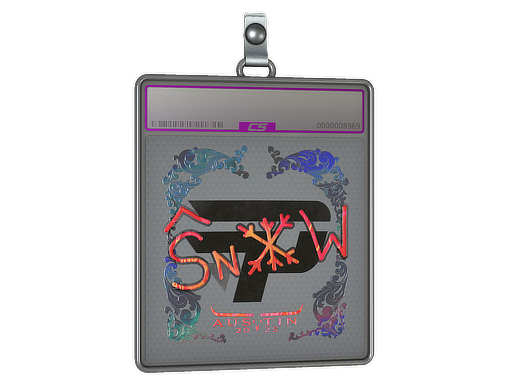 Sticker Slab | snow (Holo) | Austin 2025