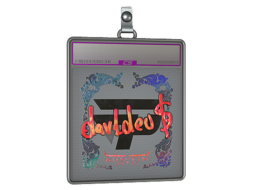 Sticker Slab | dav1deuS (Holo) | Austin 2025