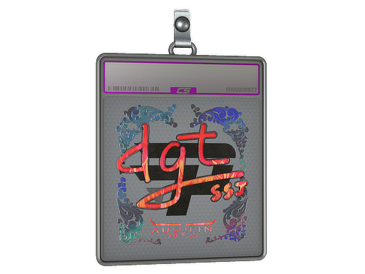 Sticker Slab | dgt (Holo) | Austin 2025
