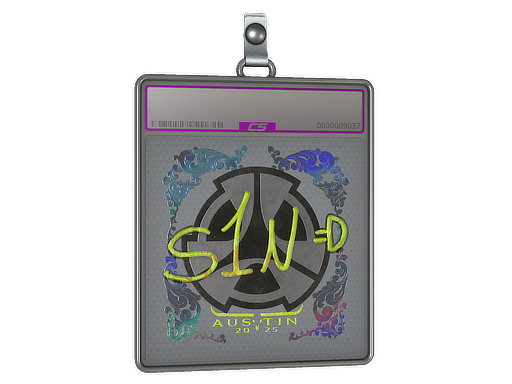 Sticker Slab | s1n (Holo) | Austin 2025
