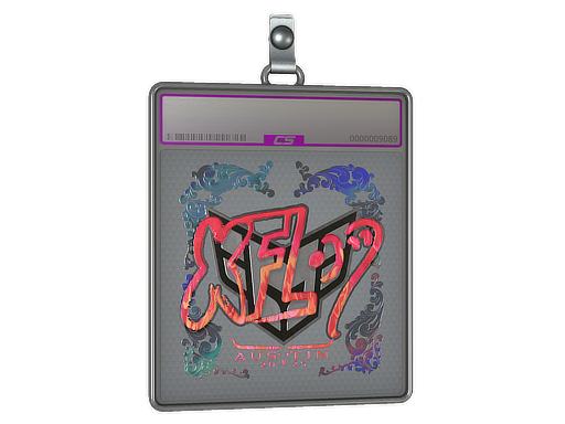 Sticker Slab | xfl0ud (Holo) | Austin 2025