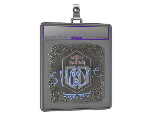 Sticker Slab | spooke (Foil) | Austin 2025