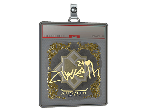 Sticker Slab | zweih (Gold) | Austin 2025