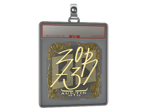 Sticker Slab | zorte (Gold) | Austin 2025