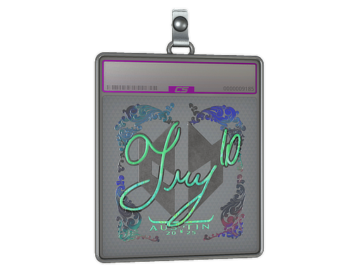Sticker Slab | TRY (Holo) | Austin 2025