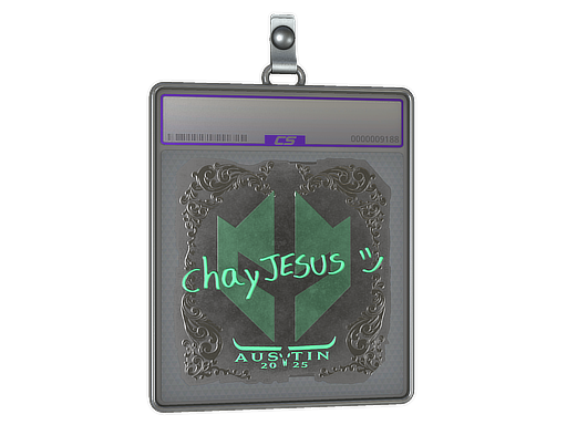 Sticker Slab | chayJESUS (Foil) | Austin 2025