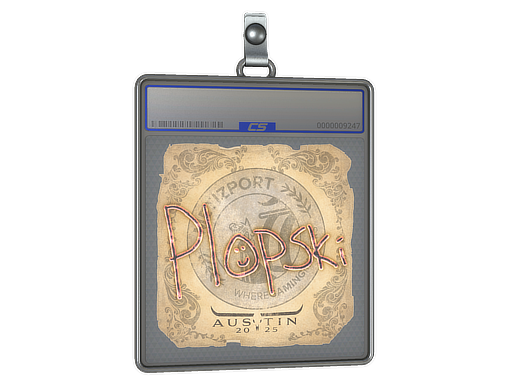 Sticker Slab | Plopski | Austin 2025