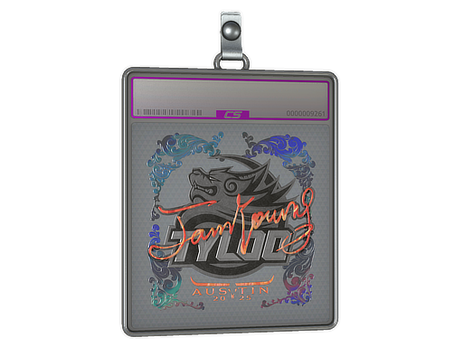 Sticker Slab | JamYoung (Holo) | Austin 2025