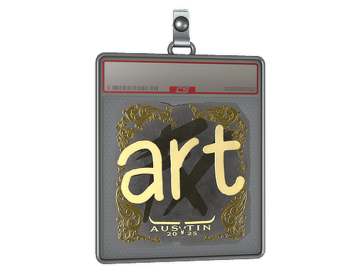 Sticker Slab | arT (Gold) | Austin 2025